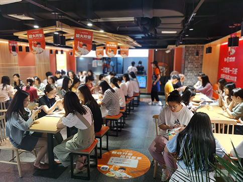 熱烈祝賀浙江杭州如意餛飩金沙印象城店盛大開業(yè)！