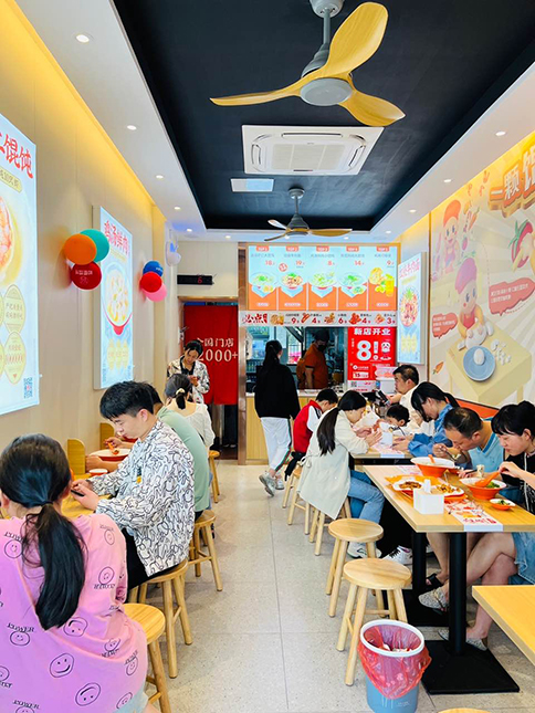 熱烈祝賀如意餛飩湖北咸寧崇陽凱鴻店盛大開業(yè)！